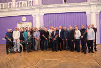 Поздравили ветеранов боевых действий - Официальный сайт непубличного акционерного общества "Орденов Трудового Красного Знамени Первоуральский динасовый завод имени Ефима Моисеевича Гришпуна" (АО "ДИНУР")